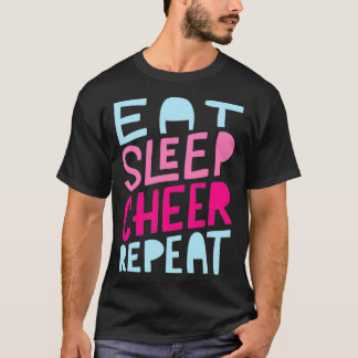 Camiseta Cheerleader Dancing Sports Fan Gymnastics Athlete