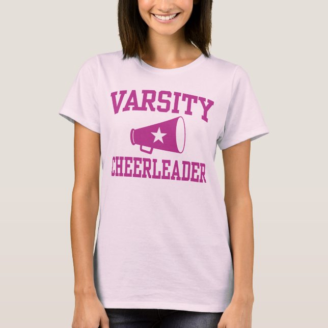 Camiseta Cheerleader de diversidade (Frente)
