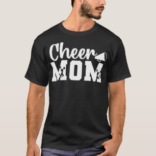 Camiseta Cheerleader de roupa de Dia de as mães da mamãe