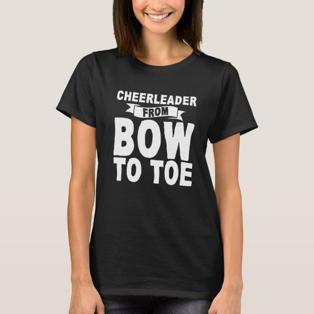 Camiseta Cheerleader Do Arco Ao Toque (Frente)