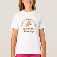 Cheerleader Laranja Personalizado Acampamento de C