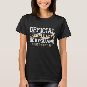 Camiseta Cheerleader Oficial BodyGuard Brother Cheerleader