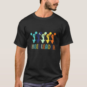 Camiseta Cheerleader Restro Mãe Mãe Mãe Parentes Cheerleadi