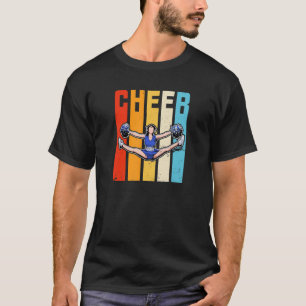 Camiseta Cheerleaderes bonitas e animadoras mulheres pom sa