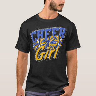 Camiseta Cheerleaderes Mencionam Prática Meninas Aplausos C