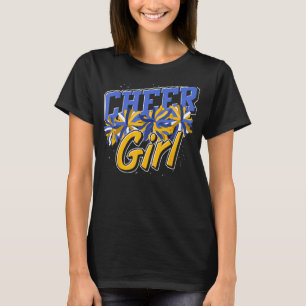 Camiseta Cheerleaderes Mencionam Prática Meninas Aplausos C