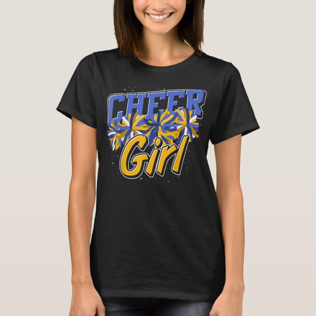 Camiseta Cheerleaderes Mencionam Prática Meninas Aplausos C (Frente)