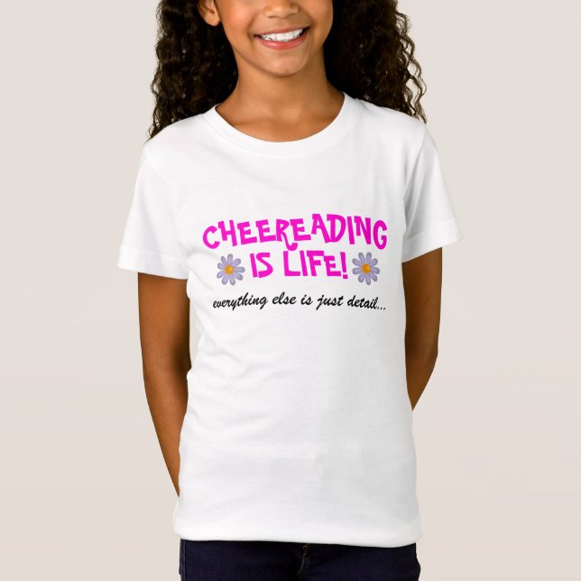 Camiseta cheerleading é vida! Tudo… (Frente)