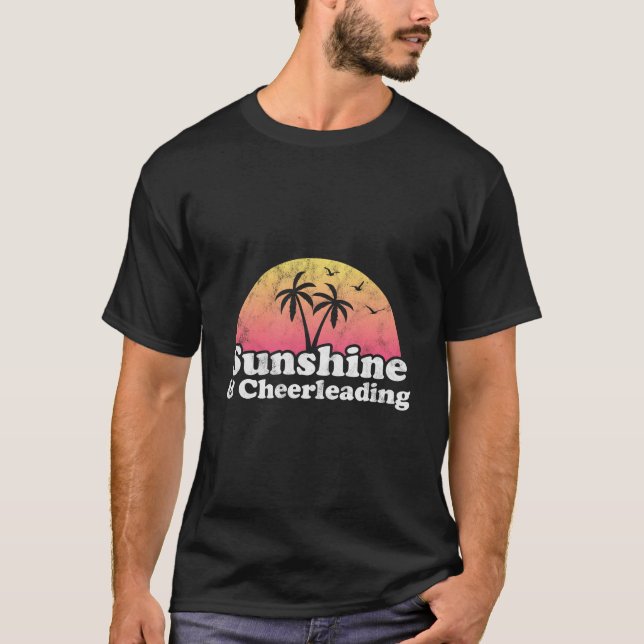 Camiseta Cheerleading Sunshine And Cheerleading (Frente)
