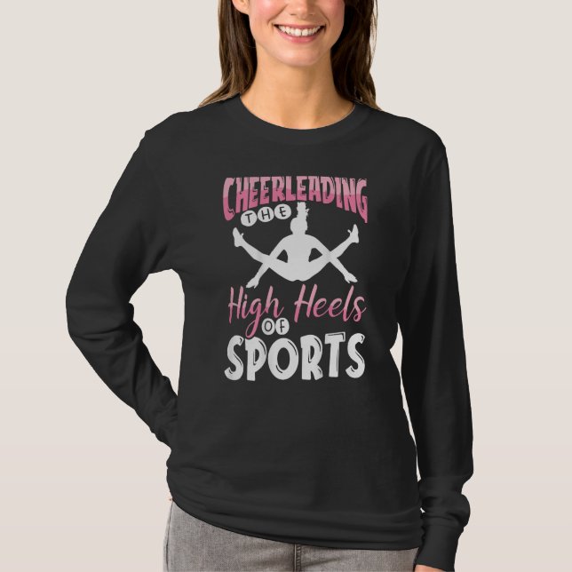 Camiseta Cheerleading The High Heels Of Sports Backprint Ch (Frente)