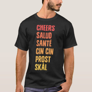 Camiseta Cheers Salud