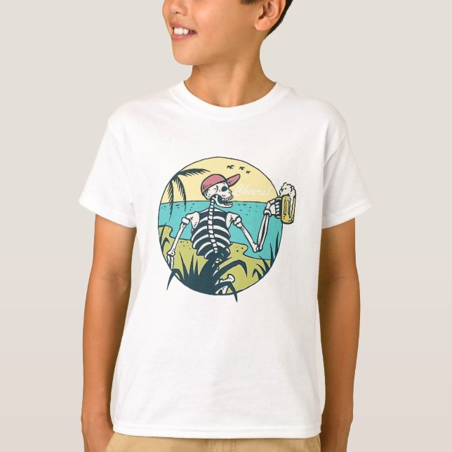 Camiseta Cheers Skull (Frente)