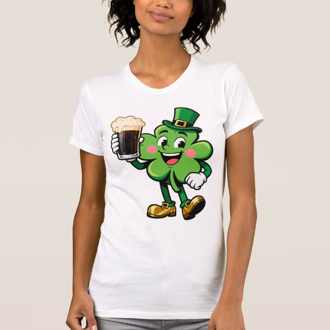 Camiseta Cheers to Lucky Clover (Frente)