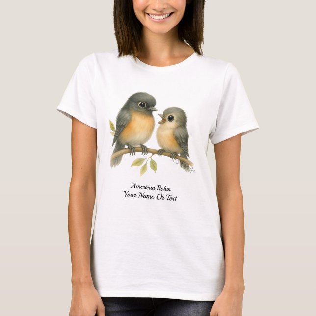 Camiseta Cheery American Robin (Frente)