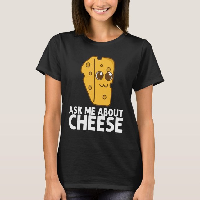 Camiseta Cheese Cheddar Dairy Product  Men Women (Frente)