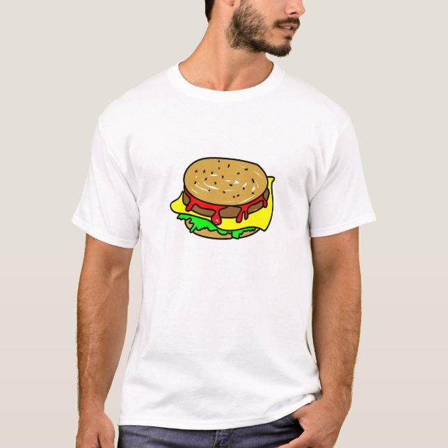 Camiseta cheeseburger (Frente)