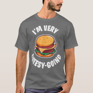Camiseta Cheeseburger Amante do queijo Burger Junk Comida H
