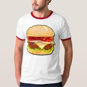 Camiseta Cheeseburger do bacon