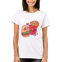 Cheeseburger e Fries T-Shirt