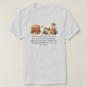 Camiseta Cheeseburger In Paradise