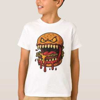 Camiseta Cheeseburger Monster Kids t-shirt