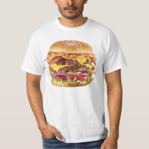 Camiseta Cheeseburger ridìcula de alta resolução