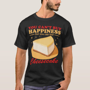 Camiseta Cheesecake Felicidade Cheesecakes