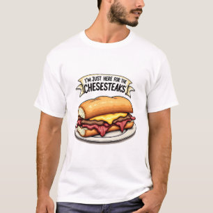 Camiseta Cheesesteak Lover - Perfeito para Ventiladores da 