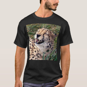 Camiseta Cheetah Com Um Grin No Rosto,
