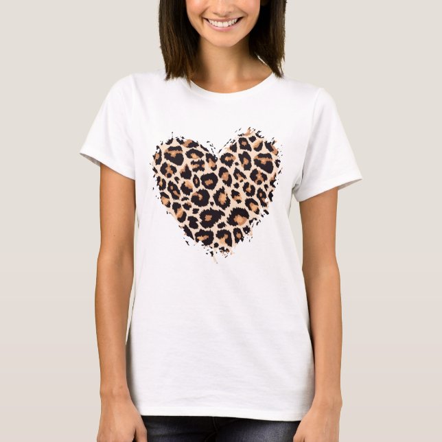 Camiseta Cheetah Heart (Frente)