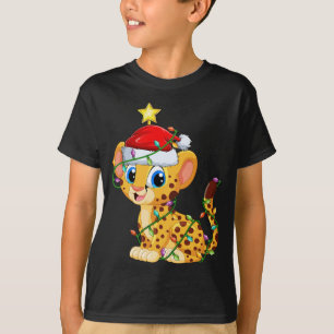 Camiseta Cheetah Lighting Xmas Tree Matando Cristo de Chita