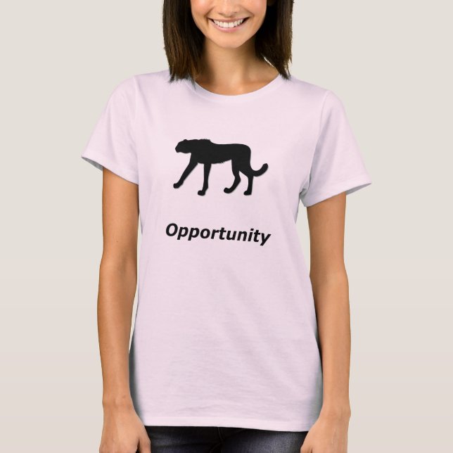 Camiseta Cheetah Opportunity (Frente)