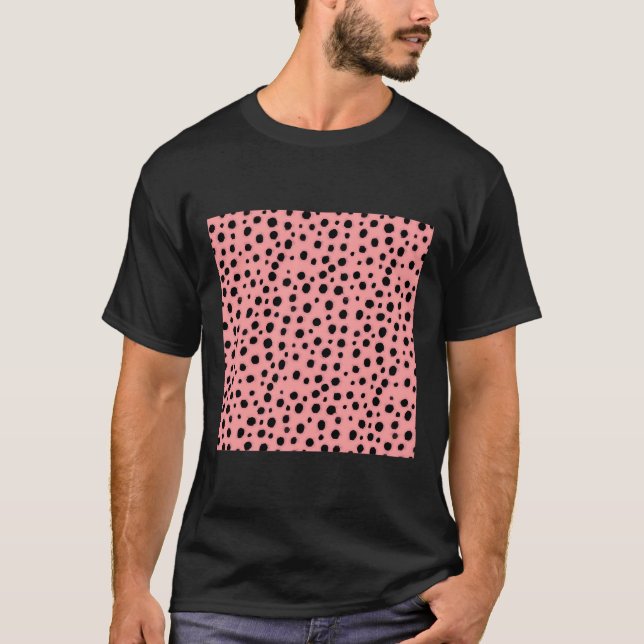 Camiseta Cheetah Pink Pattern (Frente)