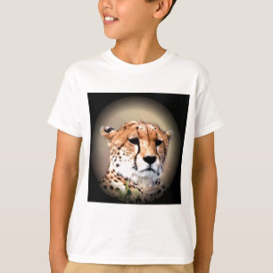 Camiseta Cheetah Portrait, Lua Cheia: Graça da Natureza