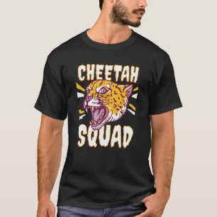 Camiseta Cheetah Squad Cat Cheetah