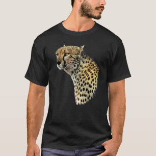 Camiseta Cheetah Um Gato Predador No Quênia, África