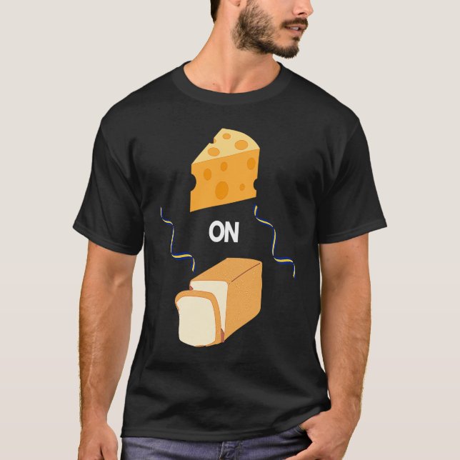 Camiseta Cheez No Pão Engraçado Barbados Slang Bajan Pride (Frente)