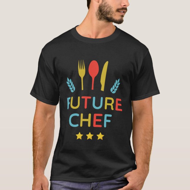 Camiseta Chef Ambition Cook Graduation Squad Cooking Studen (Frente)