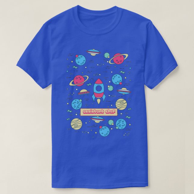 CAMISETA CHEF ASSISTENTE 2 (Frente do Design)