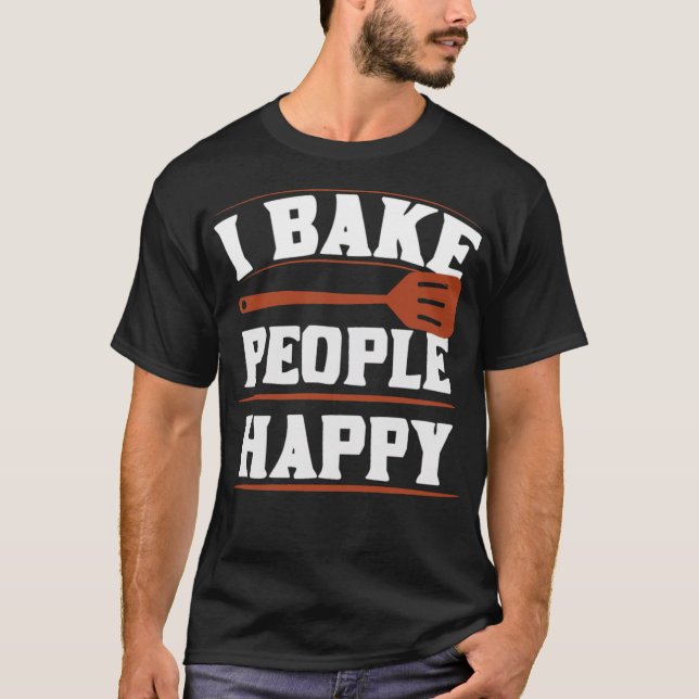 Camiseta chef baker bagel dope chef (Frente)