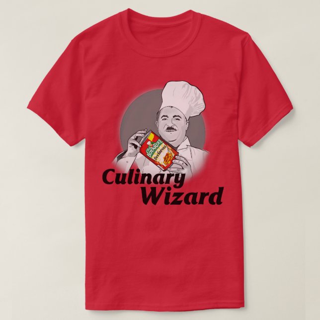 Camiseta Chef Boyardee Culinary Wizard TSirt (Frente do Design)