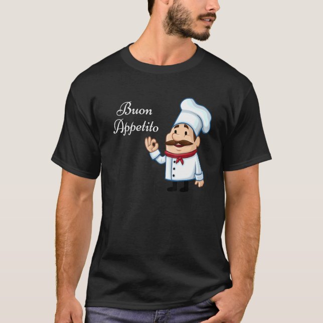 Camiseta Chef Buon Appetito (Frente)