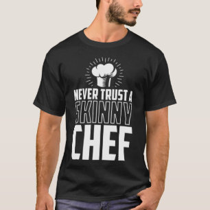 Camiseta Chef Chef Chef Restaurante Engraçado dizendo tema 