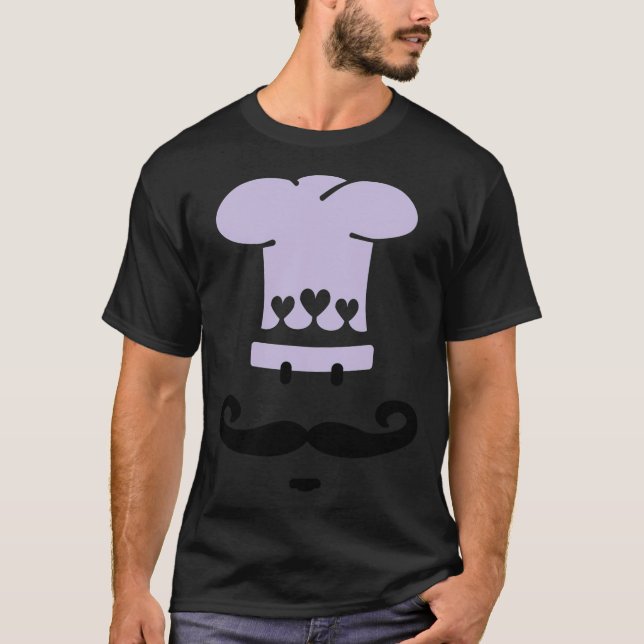 Camiseta chef cook dinosaur pirate ship gift  (Frente)