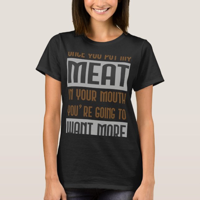 Camiseta Chef Cook Meat Kitchen Worker (Frente)