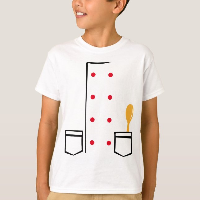 Camiseta Chef costume t-shirt (Frente)