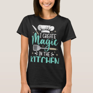 Camiseta Chef Cozinha Mágica Chefe Cook Hat Culinary SousCh