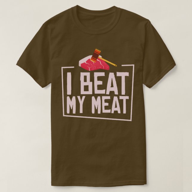 Camiseta Chef Culinary Meat Lover Cooking Meat Food (Frente do Design)