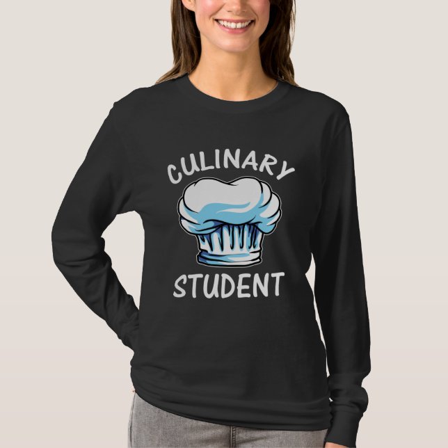 Camiseta Chef Culinary Student Cooking (Frente)