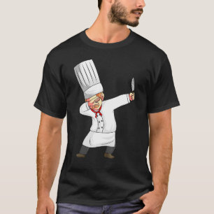 Camiseta Chef Dabbing Chefe Cook Culinário Sous Chef Cuisin